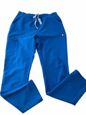 Figs Women’s Medical Work Nursing Scrub Pants Technical Collection Royal Blue S